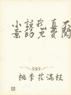 小说我真不是故意的免费阅读全本