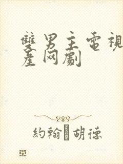 双男主电视剧国产网剧