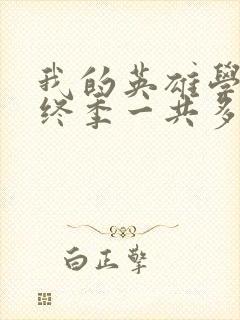 我的英雄学院最终季一共多少集