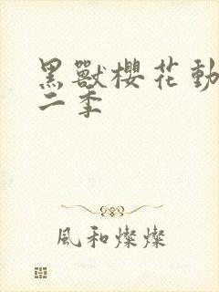 黑兽樱花动漫第二季