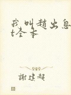 我叫赵出息txt全本