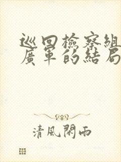 巡回检察组中沈广军的结局