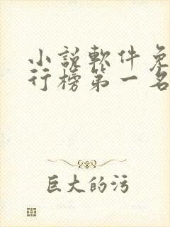 小说软件免费排行榜第一名