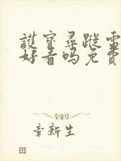 护宝寻踪电视剧好看吗免费观看封面