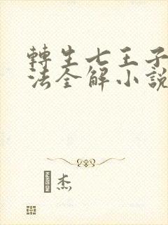 转生七王子的魔法全解小说