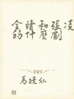 金靖和张凌赫演的什么剧