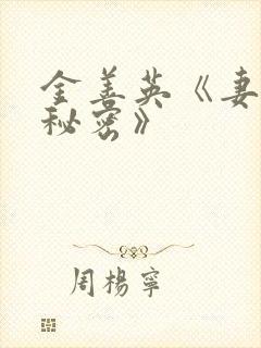 金善英《妻子的秘密》