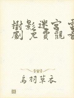 树影迷宫 电视剧 免费观看