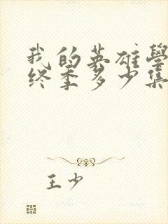 我的英雄学院最终季多少集