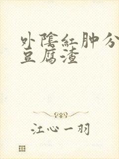 外阴红肿分泌物豆腐渣