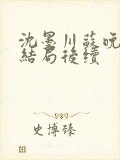 沈墨川苏晚晴大结局后续