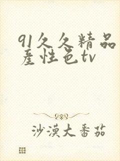 91久久精品国产性色tv