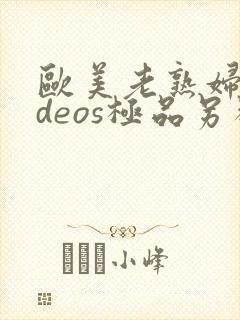 欧美老熟妇videos极品另类