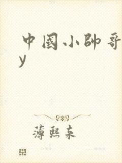 中国小帅哥gay封面