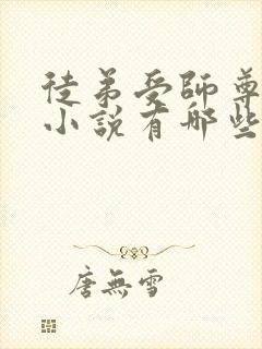 徒弟受师尊攻的小说有哪些