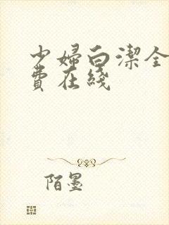 少妇白洁全文免费在线封面