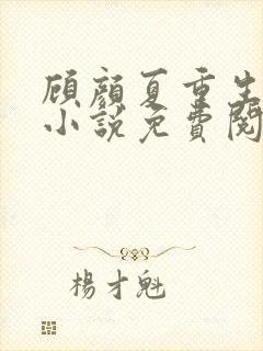 顾颜夏重生归来小说免费阅读