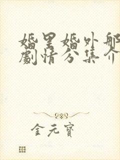 婚里婚外那些事剧情分集介绍