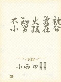 不知火舞被三个小男孩在公园