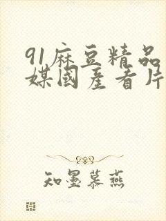 91麻豆精品传媒国产看片封面