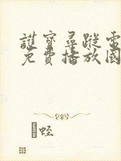 护宝寻踪电视剧免费播放国语版