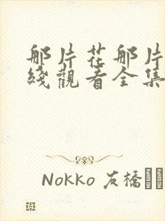 那片花那片海在线观看全集