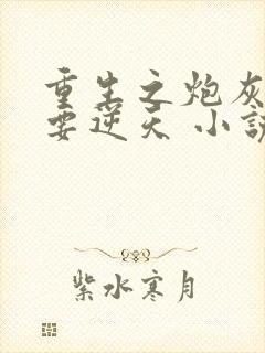 重生之炮灰女配要逆天 小说