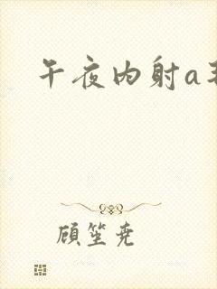 午夜内射a毛片封面