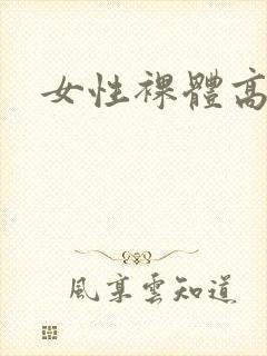 女性裸体高清封面