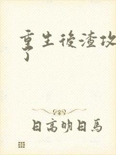 重生后渣攻真香了