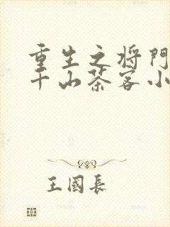 重生之将门毒后千山茶客小说完整版