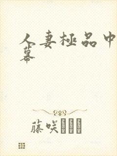 人妻极品中文字幕封面