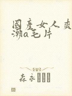 国产女人爽到高潮a毛片