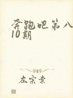 奔跑吧第八季第10期