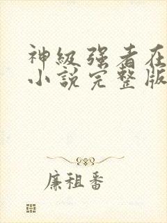 神级强者在都市小说完整版