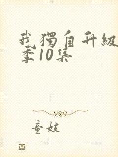 我独自升级第二季10集封面