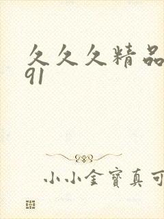 久久久精品久久91