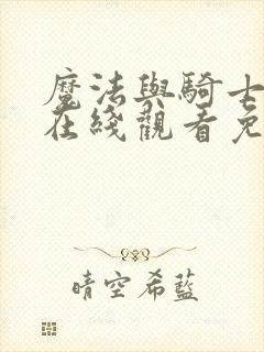 魔法与骑士动漫在线观看免费