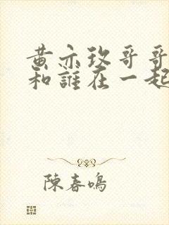 黄亦玫哥哥最后和谁在一起了