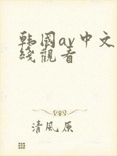 韩国av中文在线观看