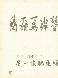 落不下小说在线阅读无弹窗