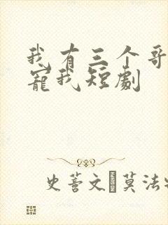 我有三个哥哥超宠我短剧