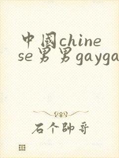 中国chinese男男gaygay网站中国帅哥