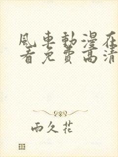 风车动漫在线观看免费高清版