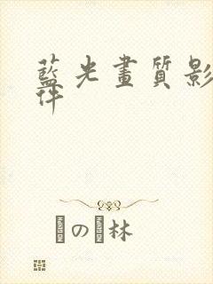 蓝光画质影视软件