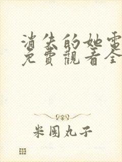 消失的她电视剧免费观看全集完整