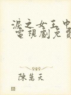 泪之女王中文版 电视剧免费观看