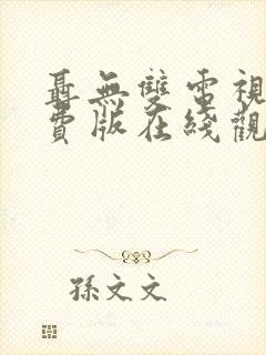 聂无双电视剧免费版在线观看全集封面