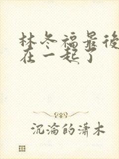 林冬福最后和谁在一起了