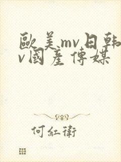 欧美mv日韩mv国产传媒